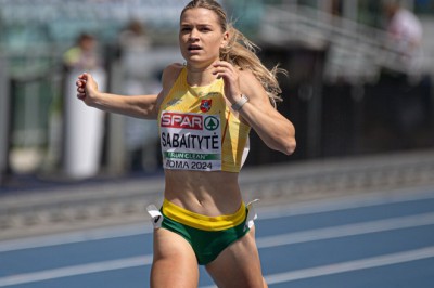 Apie perdegimą prieš debiutą Europos čempionate kalbėjusi Sabaitytė: tai yra didelė garbė