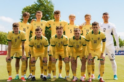 Vaikinų jaunimo futbolo rinktinė Baltijos turnyre Estijoje liko ketvirta