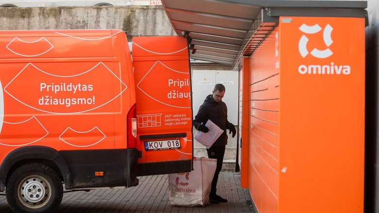 „Omniva“ atnaujina siuntų pristatymą į JAV