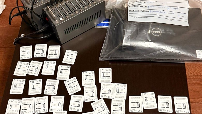 Vilniaus kriminalistų operacija – smogta SIM „spiečių“ tinklui