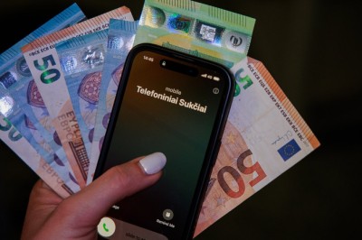Vilniuje ir Tauragėje sukčiai iš dviejų žmonių išviliojo 17,6 tūkst. eurų